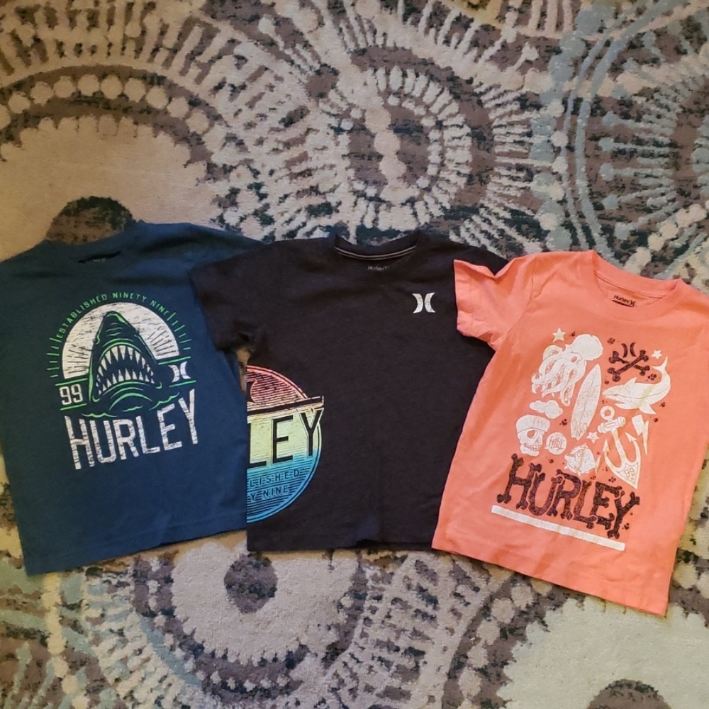 Lot of 3 Hurley shirts